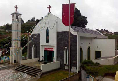 Kandal Cross Roman Catholic Church in Ooty