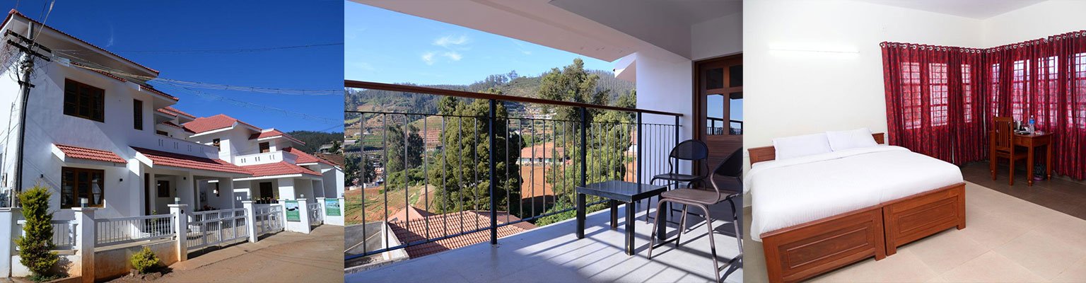 Rooms Booking for Family in Ooty